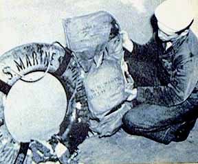 Restos del SS Marine Sulphur Queen (chaleco salvavidas - boy)
